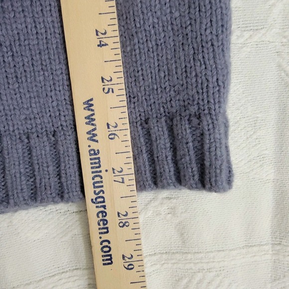 BODEN Open Front Wool Alpaca Cardigan Sweater Short Sleeve Women US Sz 8 Pockets - Picture 14 of 14